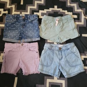 Girls Size 5 Shorts Lot